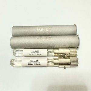 Versace Crystal Noir and Eros Pour Femme Travel Size Spray Perfume Fragrance